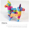 Abaodam 4 pcs Donkey Pinata Festival Party Supplies for Cinco