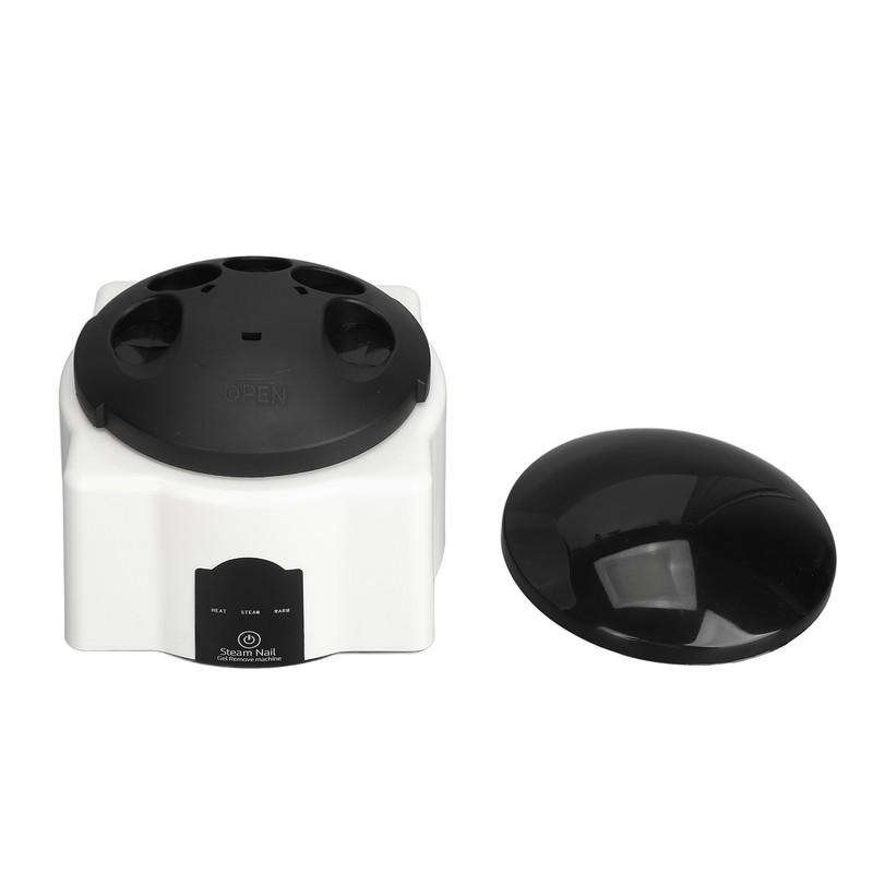 36W Steam Nail Polish Remover Machine Soak Steam Adjustable Heating