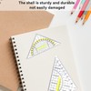 BinXiaoQin Set of 2 small set of geo triangles, flexible