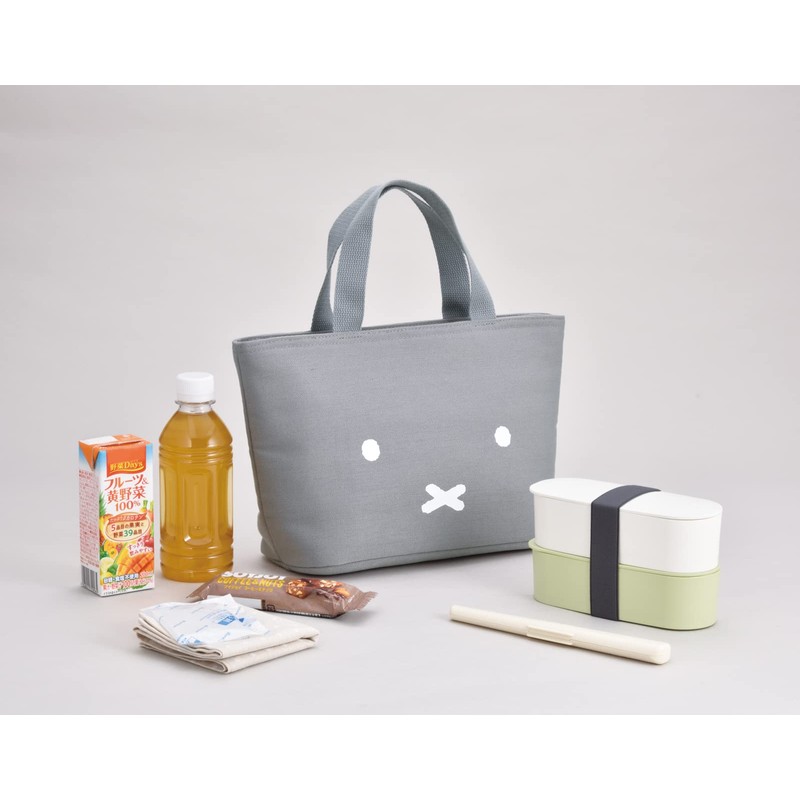Thermos RFF-004B GY Insulated Lunch Bag 4L Miffy Gray