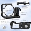 Leftfoto R50V Camera Cage for Canon R50V with Handle Grip