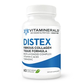 Vitaminerals 117 Distex™ Spinal Disc Support | Bromelain | Turmeric | Manganese | 60 Veggie Caps