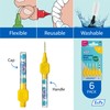 TePe Interdental Brush, Original, Yellow, 0.7mm/ISO 4, 6pcs, efficient cleaning