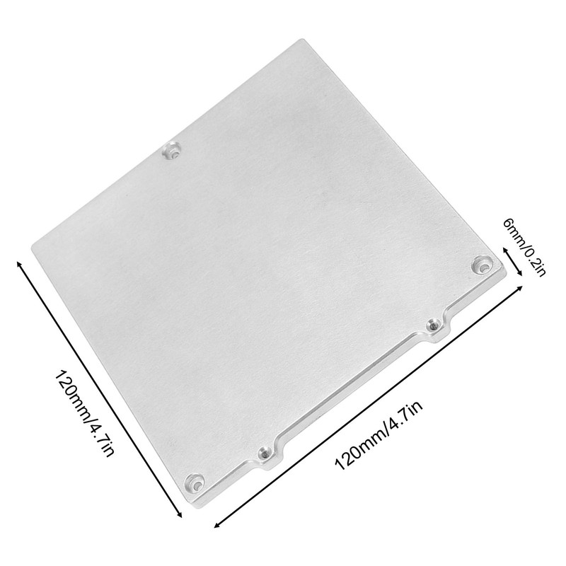Aluminum Alloy Building Plate Holder, 120mm/4.72" Z Axis Heated Bed