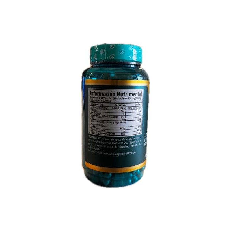 Solanum Melena de Leon con L-Tirosina y vitaminas 450 mg.
