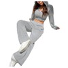 SweatyRocks Womens 2 Piece Outfits Lounge Sets Fall Sweatshirt Wide