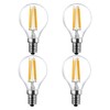 LangPlus+ E14 LED Vintage Golf Ball SES Filament Bulb, Non-Flicker