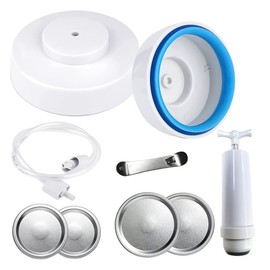 WANGCL Jar Vacuum Sealer Set Sealer Hand Pump with Hose Universal Sealing Kit for Wide Neck Bottles