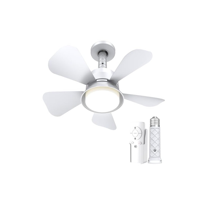 MOTCTQVD Ceiling Fan Light Bulbs,3 Colors 1000 Lumens LED Ceiling