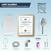 Hibbent - Cabezal de ducha con certificación CUPC, cabezal de