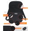 Peicees Neck Wallet, RFID Blocking Passport Holder, Easy to Conceal
