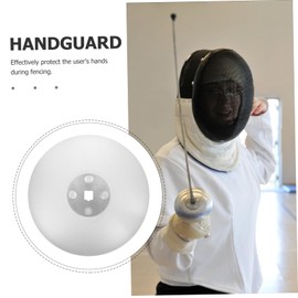 Outanaya Fencing Sword Handguard Plate for Training Durable Stainless Steel Design for Optimal Performance and Injury Prevention Compatible with Various Fencing Swords