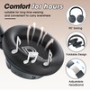 BERIBES Upgraded Hybrid Active Noise Cancelling Headphones with Transparent Modes,70H