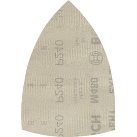 Bosch Expert M480 Sanding Net Set (for Paint on Wood, Diameter 100 x 150 mm, Grit 240, Professional Accessories Multi Sander) 10 x Expert M480