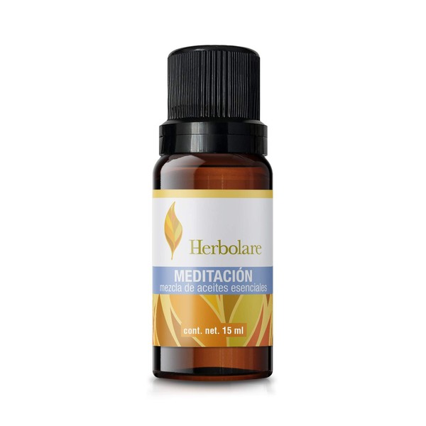 Herbolare - Aceite esencial Meditación 15 ml. Deliciosa sinergia aromática equilibrante y relajante..