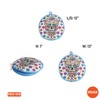 IMUSA 12" Insulated Microwaveable Cloth Tortilla Warmer (Calabera, Dia de