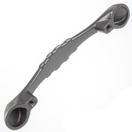 GlideRite Hardware 83063-P-10 3 inch Cc Braided Satin Pewter Cabinet Pulls 10 Pack