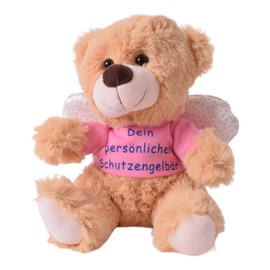 TE-Trend Guardian Angel Cuddly Toy 20 cm - Perfect Lucky Charm Teddy - Fluffy Plush Angel with Loving Message - Lucky Angel Plush as a Gift Idea - Guardian Angel Plush Toy