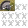 10 Pcs Lawn Mower Metal Blade Replacement Mowing Blade for