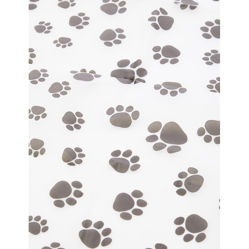SatinWrap Luxury Printed Tissue Wrapping Paper Puppy Paws 5 Sheet