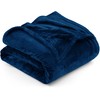 Utopia Bedding Fleece Blanket Full Size Navy 300GSM Luxury Fuzzy