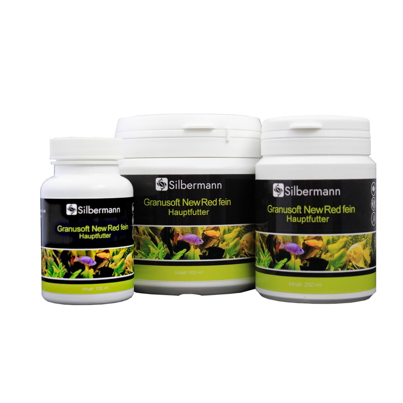 Silbermann Granusoft New Red - Main Food with Astaxanthin for