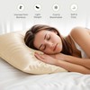 LINENWALAS 100% Organic Bamboo Pillow Cover Set of 2 Pieces