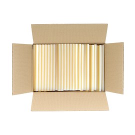 ASA 5/8" X 10" Low Temp, Hot Melt Glue Sticks. Good for General Packaging, Woodworking, Box Sealing and Closing. Bonds Fibrous Materials. 25 lbs. (Approx. 266 Sticks)