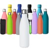 GeeRic Drinking Bottle 500 ml Stainless Steel Thermos Flasks Double-Walled