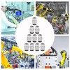 Pack of 10 3D Printer Pc4-M10 Connector, Pc4-M10 Connector, Pc4-M10