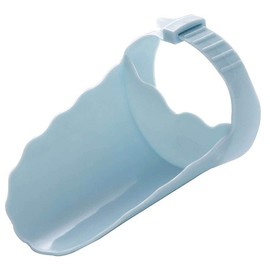 GoodsLand GD-WGUIDE-BL [Aids in Hand Washing] Easy Installation Water Guide Hand Washing Assist Parts for Children Children Children Faucet Extension Hand Wash Support for Bathrooms Kitchen Bath