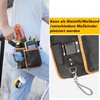quipuda Men's Tool Belt Genuine Leather Tool Belt Bag with