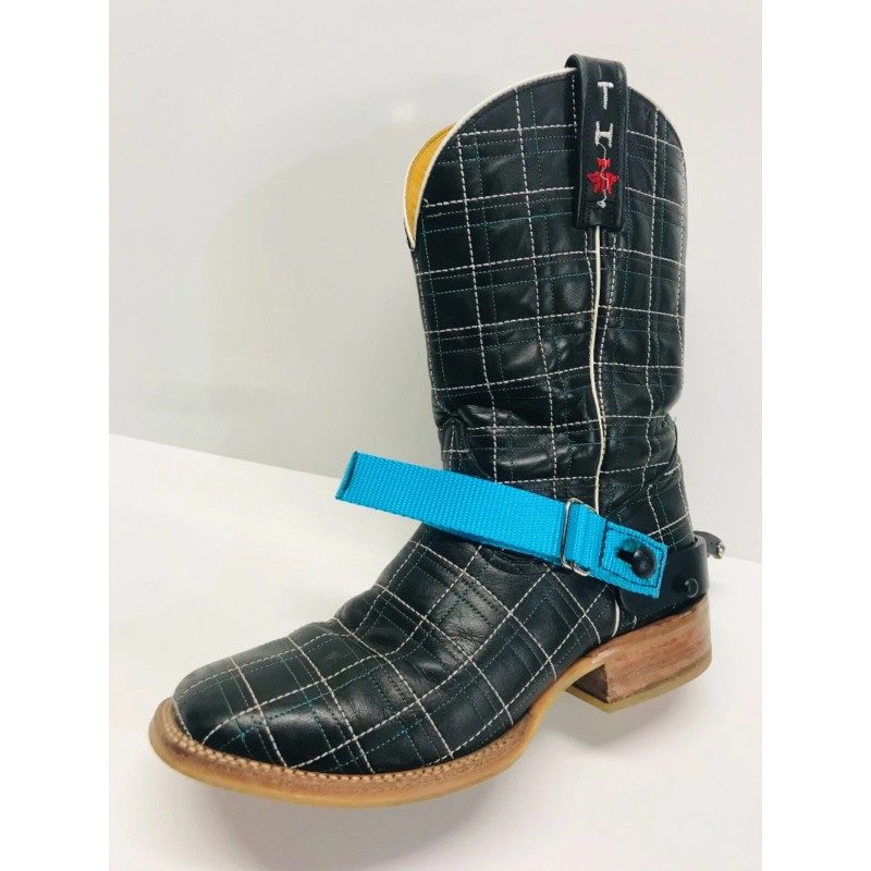 T K Specialties Nylon Rodeo Spur Straps , PBR ,