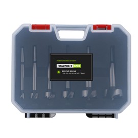 HSAWBIT Forstner Drill Bits for Wood, 6PCS Wood Drill Bit Set (10,15,20,25,30,35mm) Hole Cutter Woodworking Hinge Hole Saw