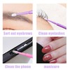 UEAVOID Pack of 100 Head Bendable Ultra Fine Microbrush Micro
