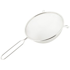 Premier Housewares 806253 Tea Strainer Sieve Metal Sieve Fine Mesh Stainless Steel Flour Sieve Kitchen Sieve Rice Sieve 6 x 35 x 19 cm