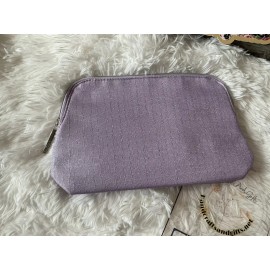 Lancôme Lot of 3 Lancome Makeup  Cosmetic Bag   ~ Lilac