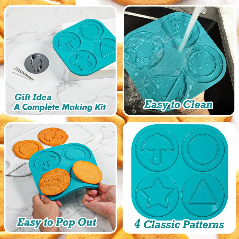 Webake Dalgona Squid Sugar Candy Game Making Kit, The Original