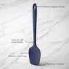 Lilybeam 600ºF Heat Resistant Silicone Spoon Spatula Set of 3,