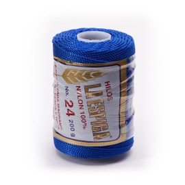Espiga No.24-100% Nylon Omega String Cord for Knitting and Crochet - 21 Royal Blue