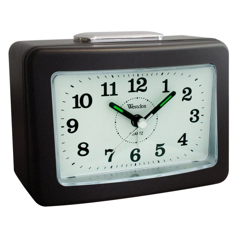 Westclox Clock Alarm Quartz Bell Analog 47550