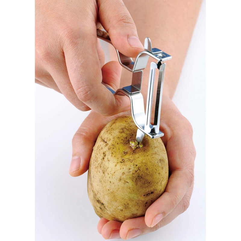Shimomura Kihan 39956 Peeler, Rapid Speed, Stainless Steel, Dishwasher Safe,