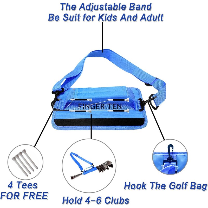 FINGER TEN Golf Club Bag Mini Lightweight for Men Women
