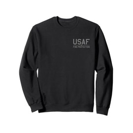 US AIR FORCE USAF FIRE PROTECTION RESCUE HAZMAT Sweatshirt