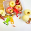 Original Vegetable Fruit Peeler Carbon Steel Blade 3 Pack Red/Green/Yellow…