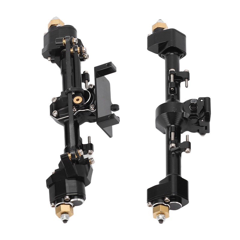 RC Car Metal Complete Front Rear Portal Axle Set Assembly