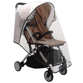 Universal Rain Cover for Pushchair Stroller, Clear Rain Cover for Stroller, Baby Travel Weather Shield