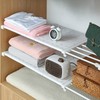 Accmuzzy Adjustable Shelf for Cupboard, Shelves for Wardrobe, Shelf Without