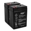 Casil Exit Sign Battery 6V 4.5Ah Backup - 2 Pack
