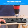 Shelf Pin Jig, 6.35mm 1/4 Cabinet Adjustable Shelf Jig Drill